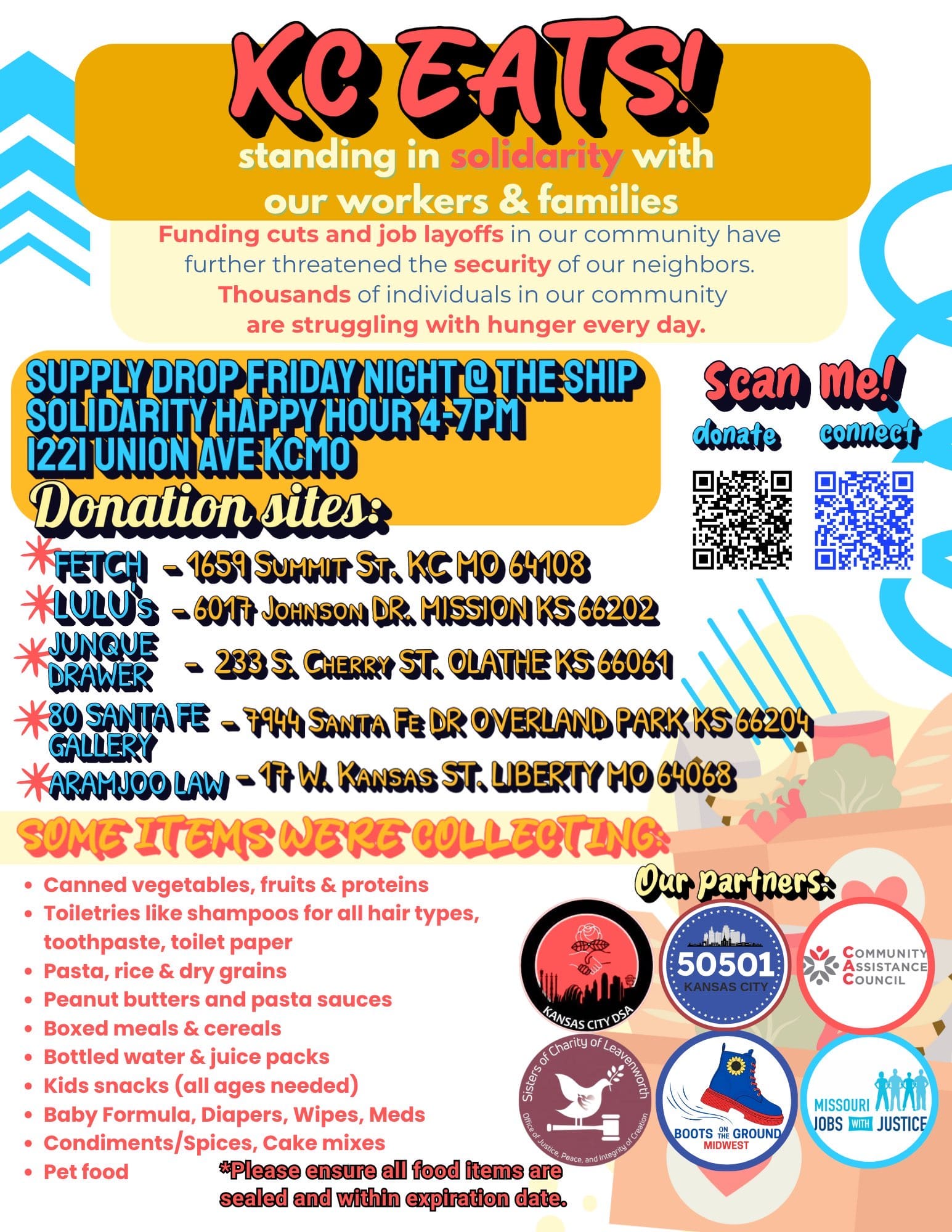 Update of Donate Non-Perishable Food & Make a Difference